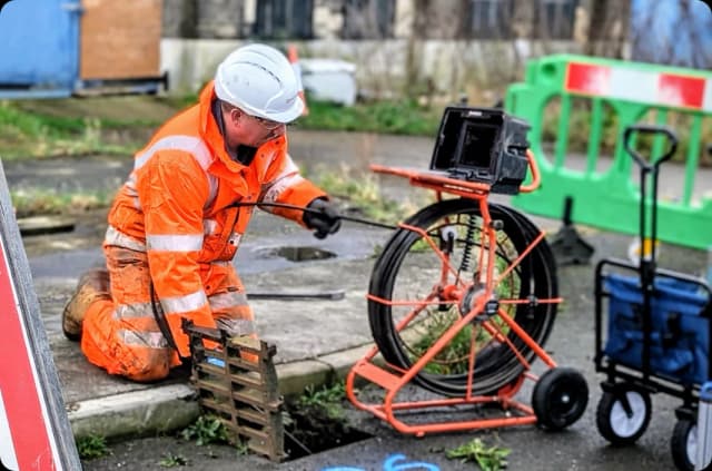 CCTV drain survey