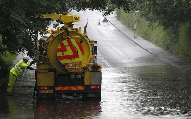 Flood water removal