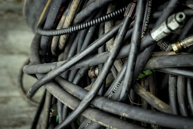 Waste Hydraulic Hoses