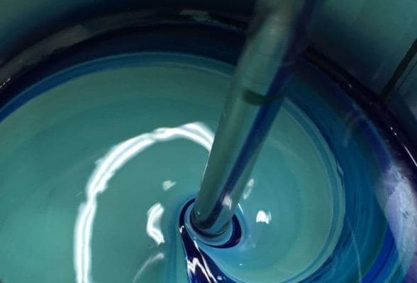 Liquid paint waste